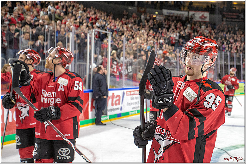 DEL; Koelner Haie - Adler Mannheim, 09.04.2019